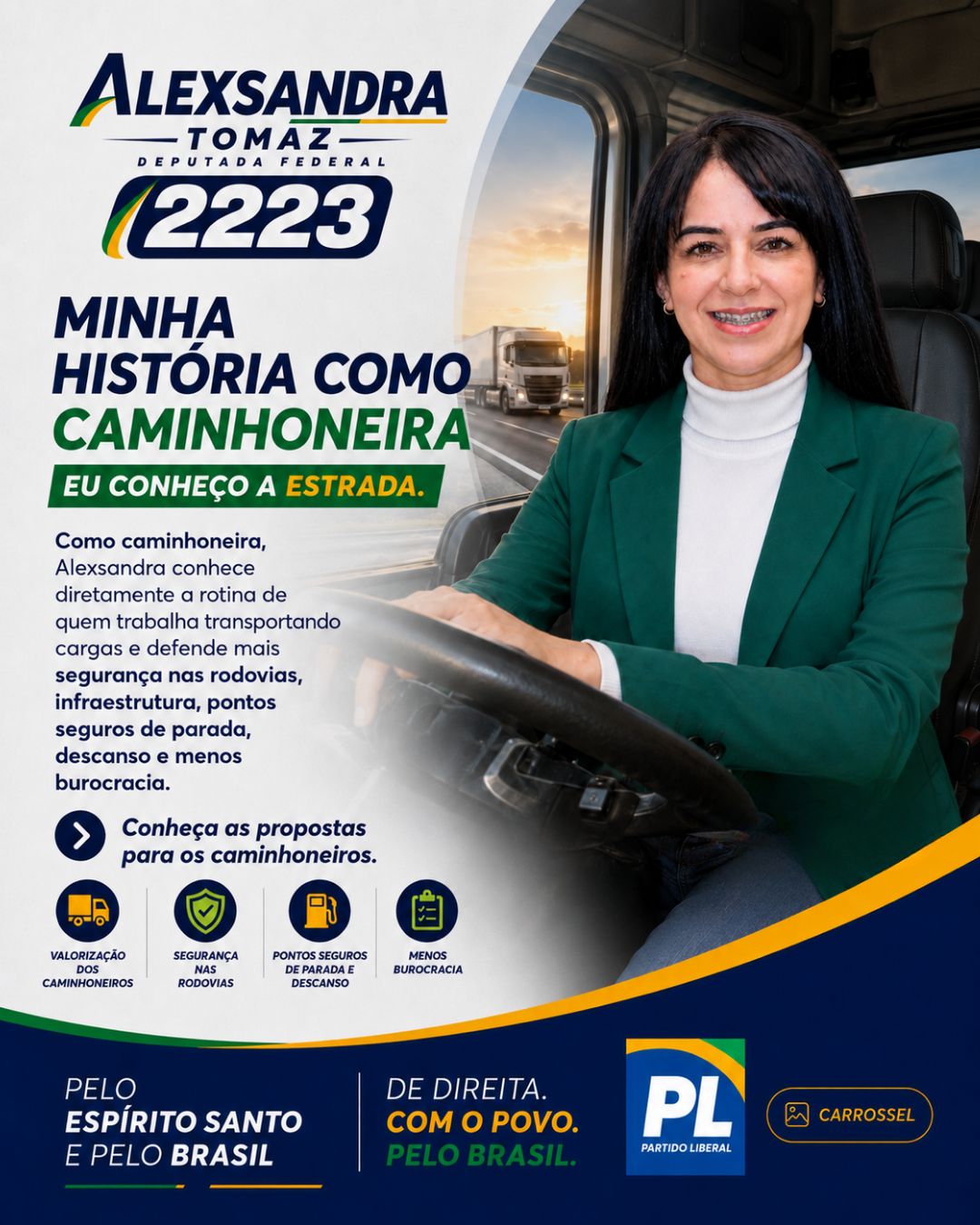 Alexsandra Tomaz - Minha História Como Caminhoneira